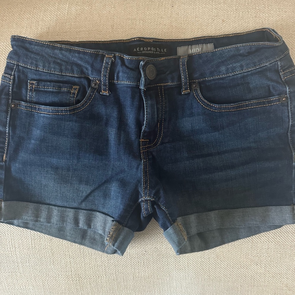 Aeropostale MIDI Jean Shorts
